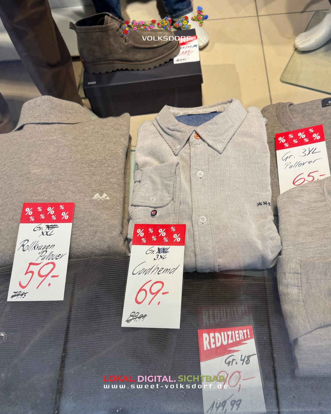 Sale bei Mattis Männermode in Volksdorf