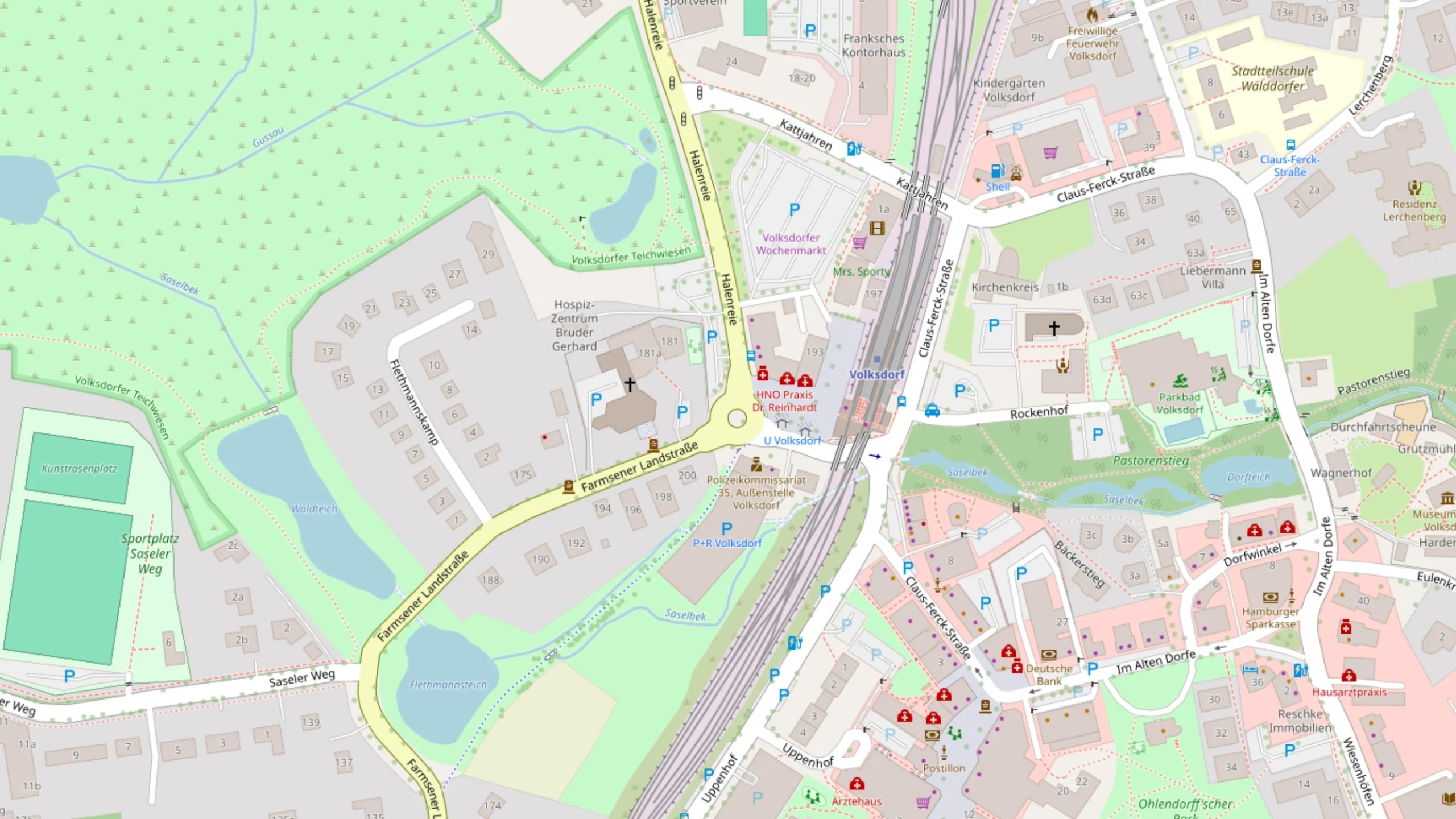 Baustelle Farmsener Landstraße