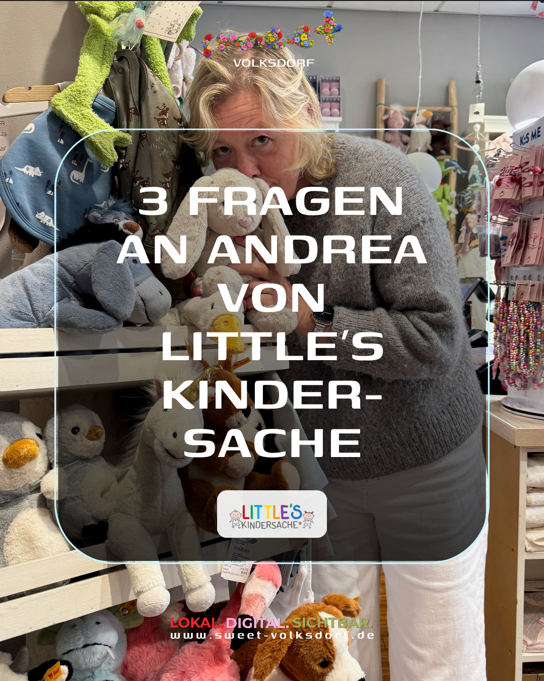 Andrea Eickmeier beantwortet 3 Fragen