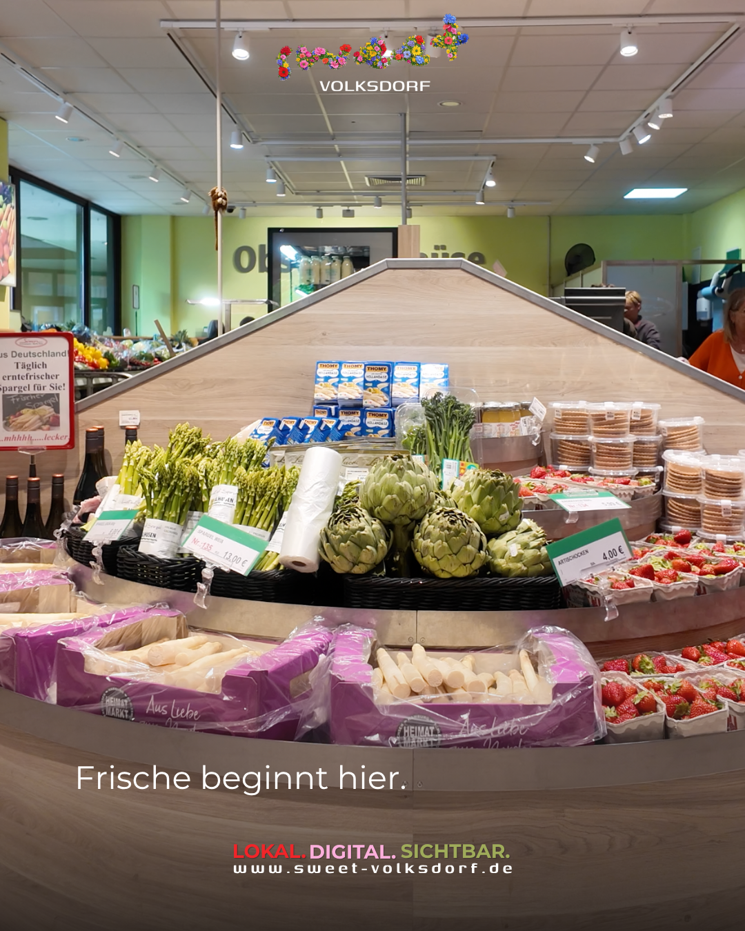 Frisches Gemüse und Obst