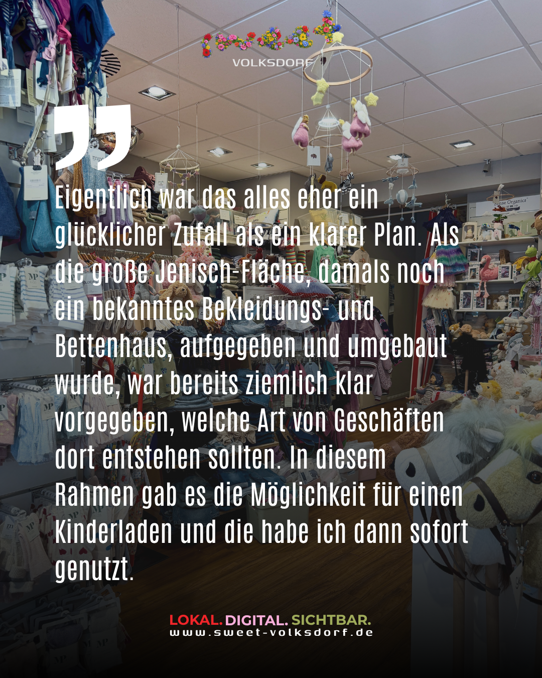 Andrea berichtet über die Anfänge