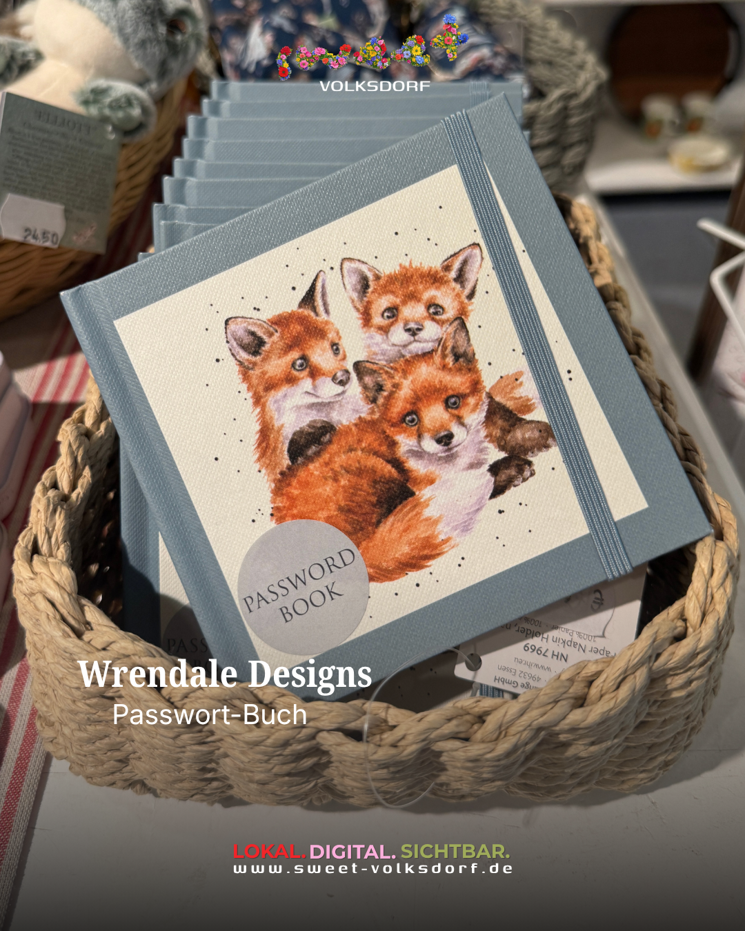 Passwortbuch Wrendale
