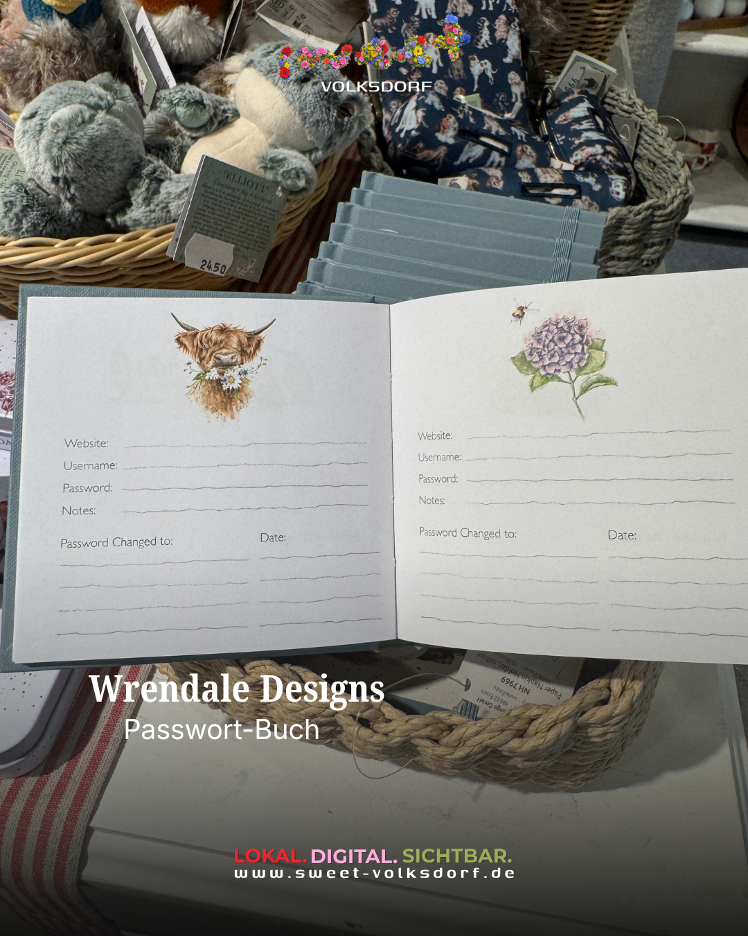 Passwortbuch Wrendale