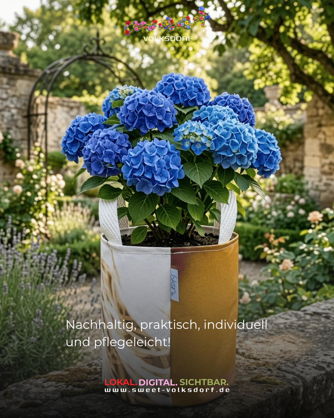 Blumenkübel nachhaltig