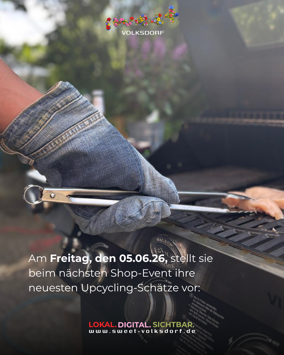 Ofenhandschuh Denim