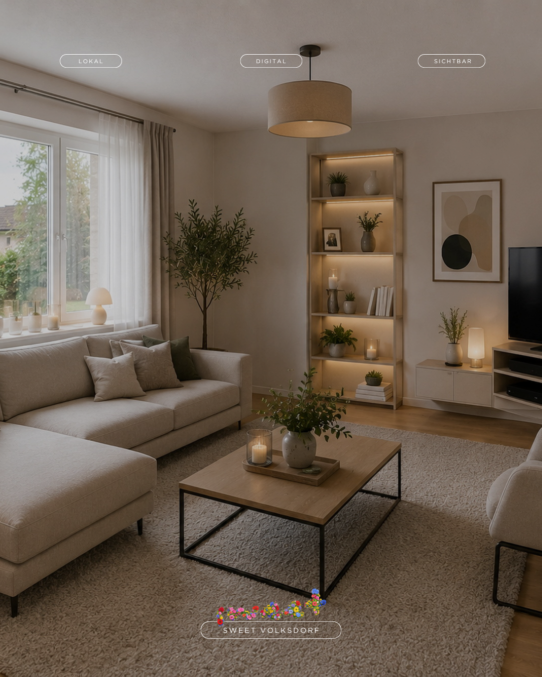 Modernes Wohnzimmer