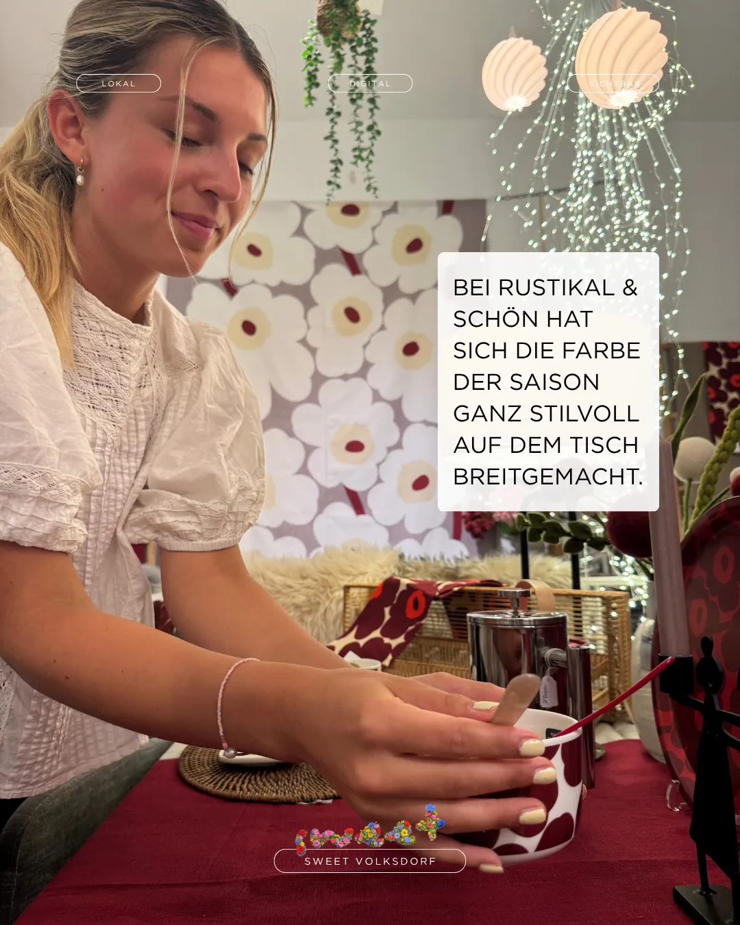 Tischdeko